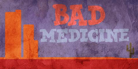 Bad Medicine Download Bad Medicine Font Today