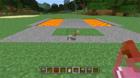The items are one of the many mechanisms that be used to the basic ingredients of an automatic drive. Minecraft - Tutorial: Piston Bridge - YouTube