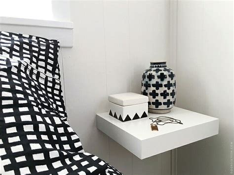 Ikea lack shelf as bedside table | Ikea shelves bedroom, Ikea room