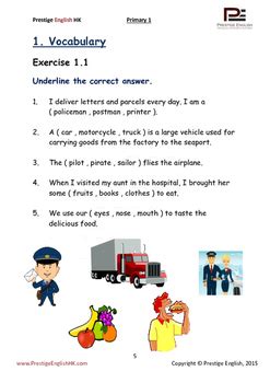 If you are a teacher, you can join us. English Exercise Book - Primary 1 SAMPLE ( FREE / FREEBIE ...