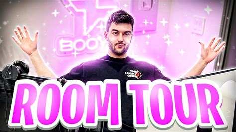 My Room Tour In The New Faze Nuke Squad House Youtube