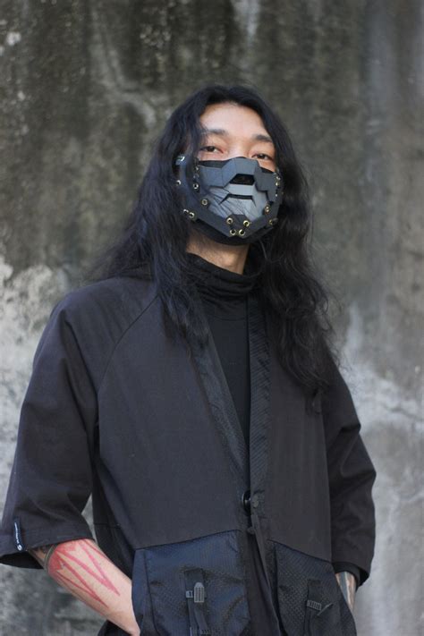 Cyberpunk Mask Design By Gins Mk8 Raijin Techwear Etsy In 2022