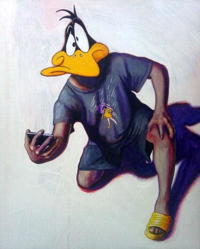 Daffy Duck Painting At Explore Collection Of Daffy