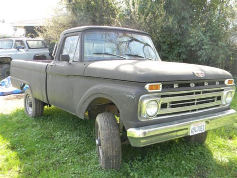 Buy Used 1965 Ford 4x4 Pickup Truck 4 Speed Manual 390 In Carmichael