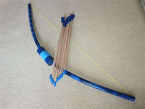 Large Blue Bow And 8 Arrows For Ages 8 14 More Colors Etsy Canada