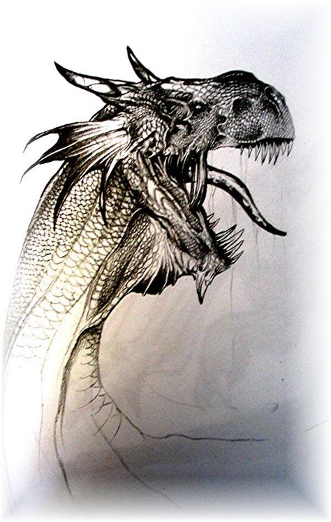Roaring Dragon by AzureWyvern on DeviantArt