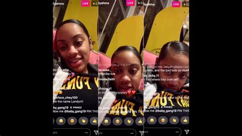 Funny Mikes Girlfriend Jaliyah Ig Live 11319 Youtube