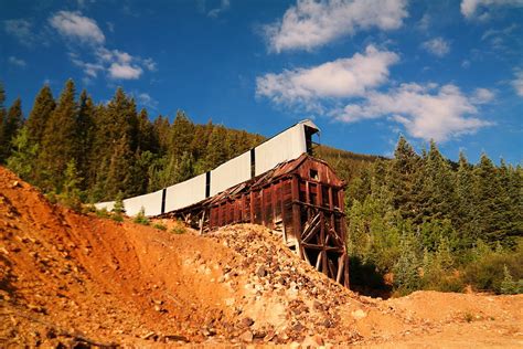 Old Mining Shaft In Silverton Colorado Photograph By Jeff Swan