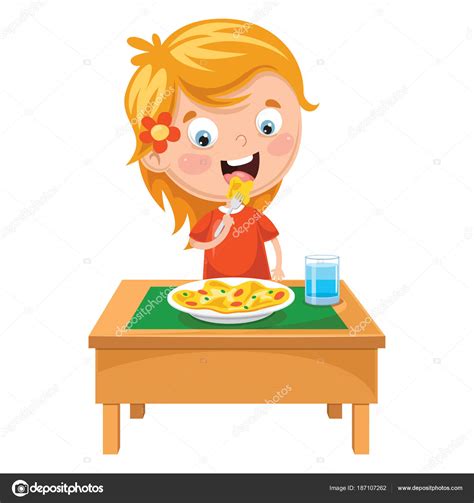 Dibujos De Niños Comiendo - meetmelindadoolittle