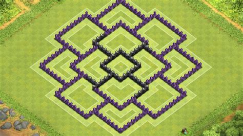 Clash Of Clans Town Hall Defense Coc Th Best Trophy Base Layout