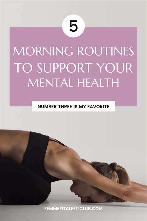 Femme Fitale Fit Club Blog5 Morning Routines To Support Your Mental