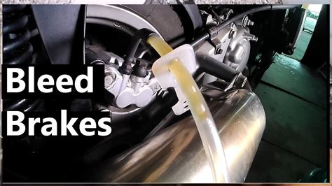 How To Bleed A Brake System Youtube