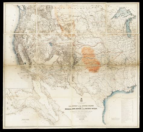 Map Territory Of The United States C 1865 1868 Terra