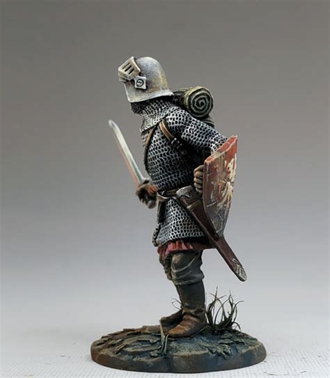 Braxton Warrior With Sword Shield Dark Sword Miniatures