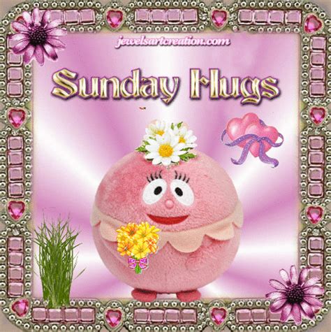 Good Morning Happy Sunday Animated Images Sunday Hugs Low