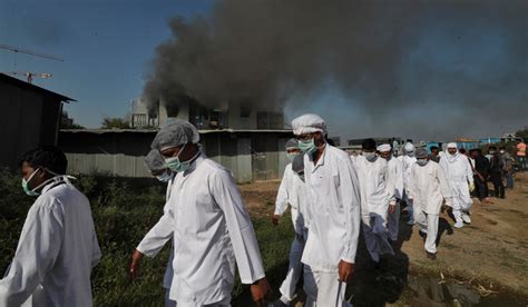 Looks like a major fire at the serum institute of india, the manufacturer of the covishield vaccine. Serum Institute fire: 'No loss of Covishield production ...