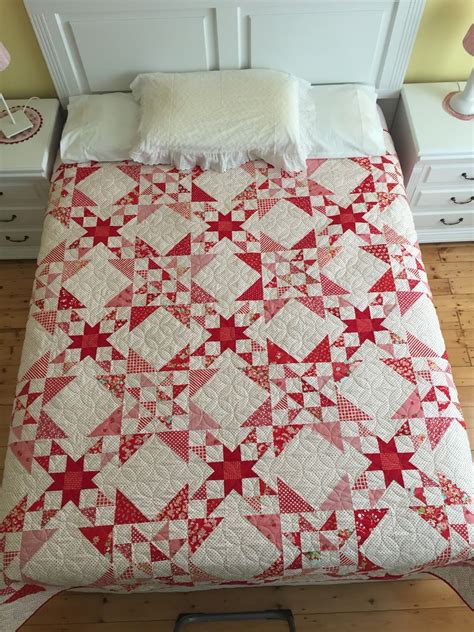 Wish Upon A Star Quilt By Bonnie Of Cotton Way Pattern Available