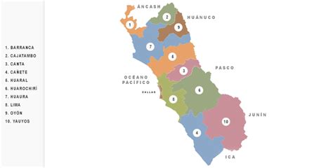Provincia De Huaura Ubicada En El Departamento De Lima Perú