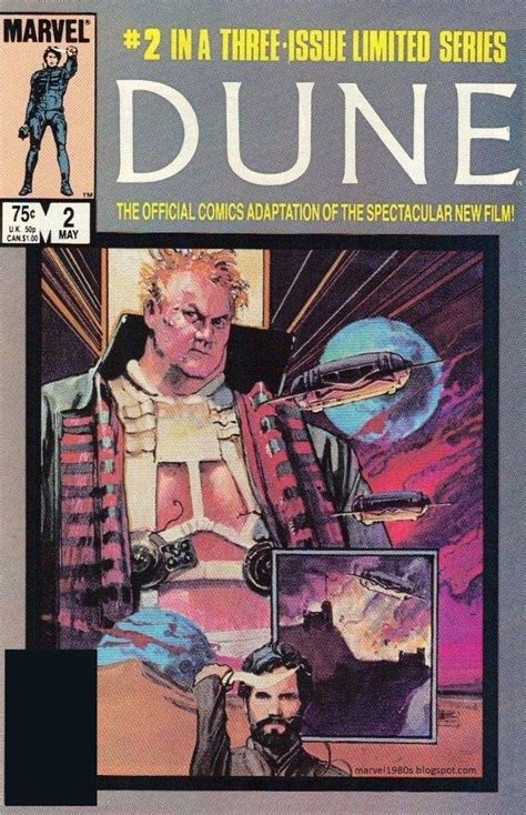Marvel Comics Of The 1980s 1985 Dune Limited Series Covers By Bill