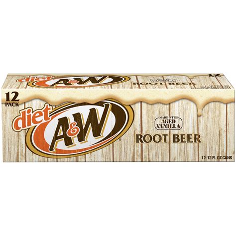 Buy a w root beer and get the best deals at the lowest prices on ebay! A&W Root Beer, Diet, 12-12 fl oz (355 ml) cans [144 fl oz ...