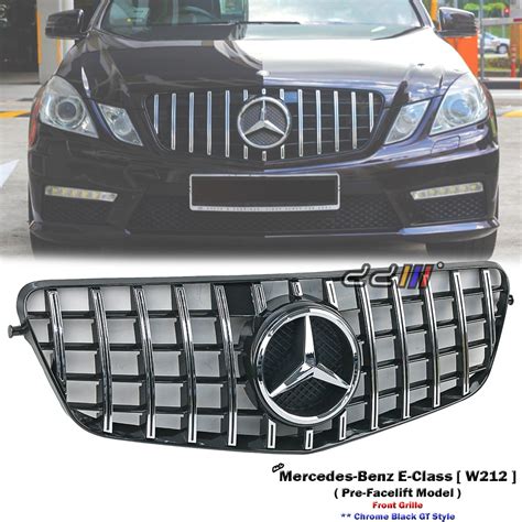 Local Ready Stock Front Chrome Gt Grille For Mercedes Benz W212 E