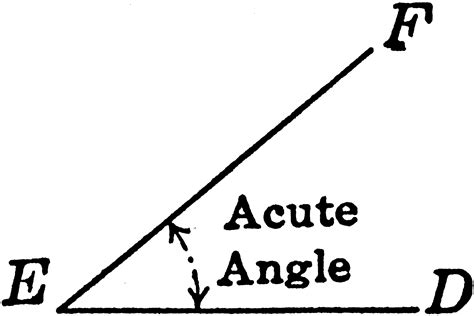 Acute Angle Clipart Etc