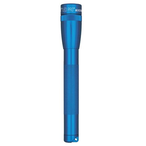 Maglite Blue 2aa Pro Mini Led Flashlight Sp2p11h The Home Depot