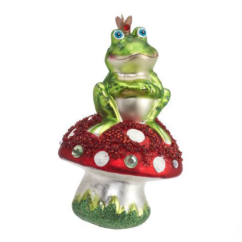 Free delivery and returns on ebay plus items for plus members. Frog On Mushroom Christmas Ornament | Gump's