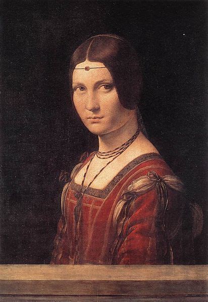 La belle ferronnière est un tableau peint de 1495 à 1497 sur un panneau en bois de noyer et exposé au musée du louvre à paris. Los Líos de la Corte: Cecilia Gallerani, la dama del ...