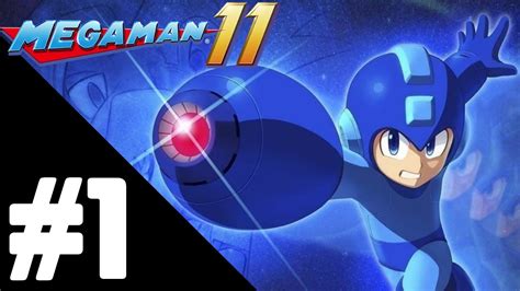Mega Man 11 Walkthrough Gameplay Part 1 Stage 1 Block Man Ps4 Pro