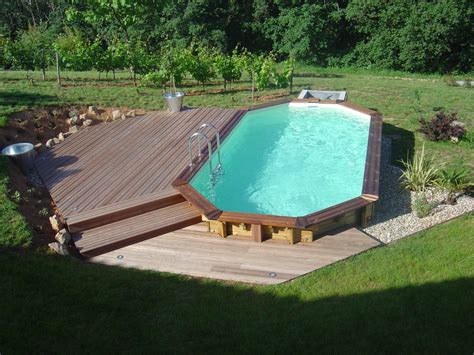 Le liner est fabriqué en usine aux dimensions exactes des votre piscine. Piscine bois octogonale, acheter une piscine avec ...