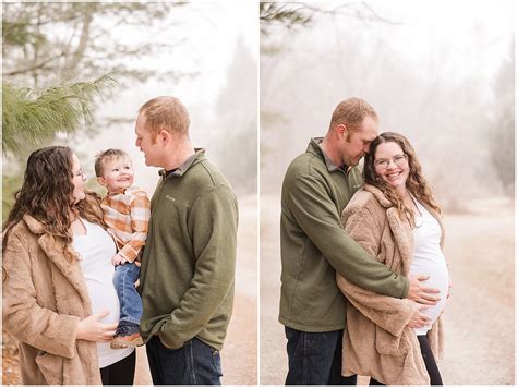 Winter Outdoor Maternity Photography