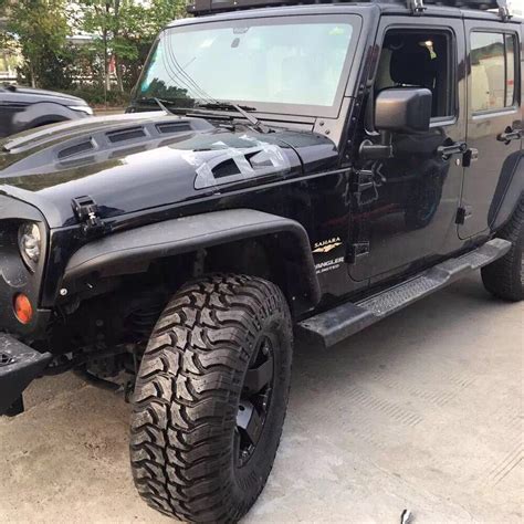 J067 Poison Spider Fender Flares Front And Rear Aluminum Alloy For Jeep