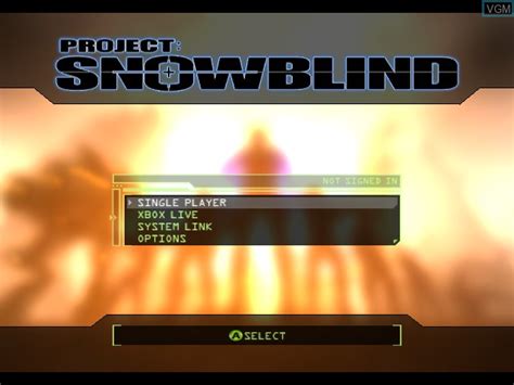 Project Snowblind For Microsoft Xbox The Video Games Museum