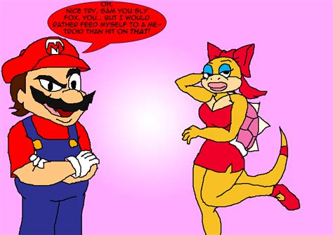 Mario And Hot Wendy By Tmntsam On Deviantart