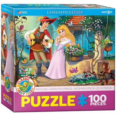 Princess Song Jigsaw Puzzle 100 Piece Kids Puzzle By Eurographics