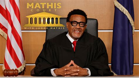 Mathis Court With Judge Mathis Syndicated Reality Series