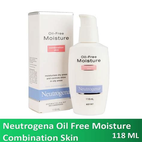 Ready Stock Neutrogena Oil Free Moisture Combination Skin 118ml
