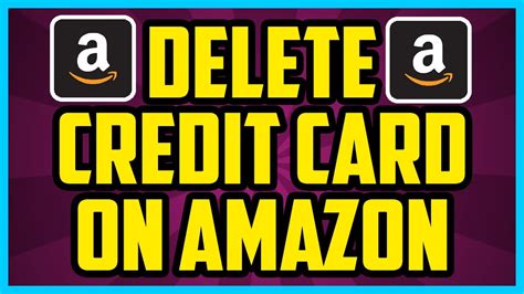 Furthermore, anyone who is considering applying for a home mortgage should wait until they have closed on their loan before applying for a new credit card. HOW TO DELETE A CREDIT CARD ON AMAZON 2017 (EASY) - Remove Old Credit Cards Amazon Account - YouTube