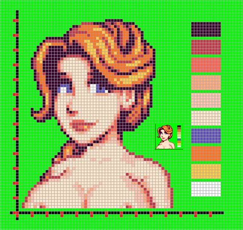 Pixel Art Grid Baby Pixel Art Pixel Art Grid My XXX Hot Girl