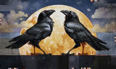 Craig Kosak Crow Art Bird Art Crow