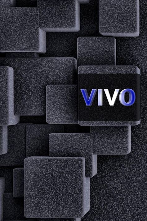 Vivo Black Digital Gray Logo Hd Phone Wallpaper Peakpx