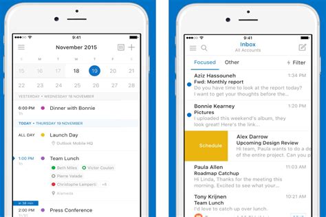 You can sync and use your outlook calendar and more right from the app. Mobilny Outlook z kalendarzami Facebooka, Evernote i ...