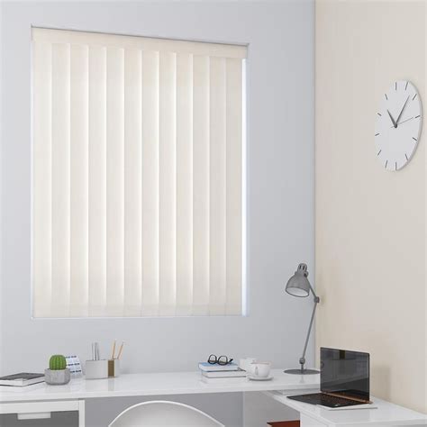 Claire Cream Vertical Blind Illumin8 Curtains And Blinds