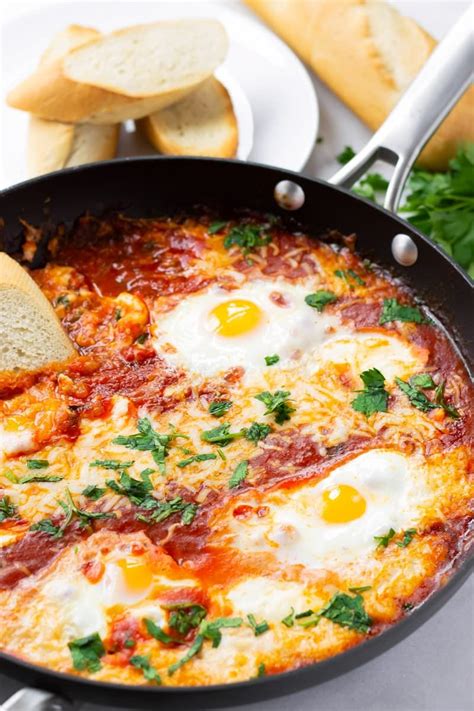 Italian Baked Eggs Recipe Baked Eggs Brunch Recipes Egg Ingredients