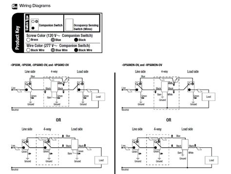 Lutron ® | wiring diagrams. Lutron Companion Dimmer Wiring Diagram