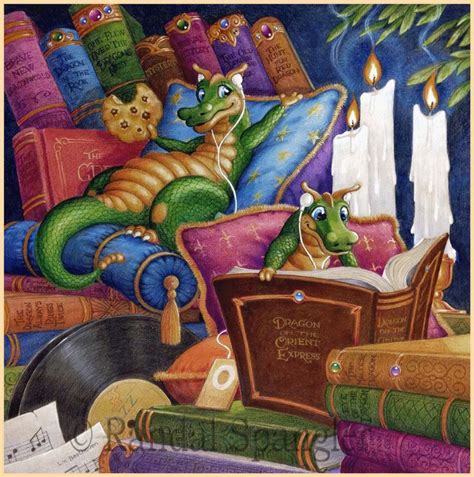 Randal Spangler Dragon Artwork Book Dragon Dragon Art