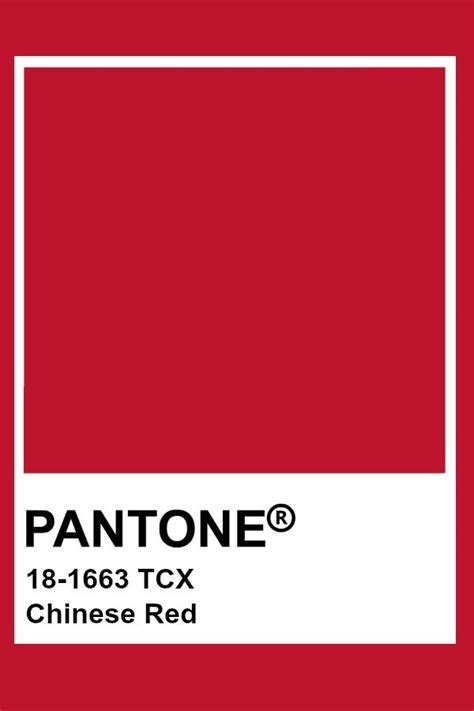 Pantone Chinese Red Pantone Red Pantone Color Pantone Colour Palettes