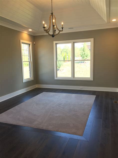 The most common bedroom floor carpet material is wool. Love the carpet inlay in master. | Bedroom flooring carpet ...
