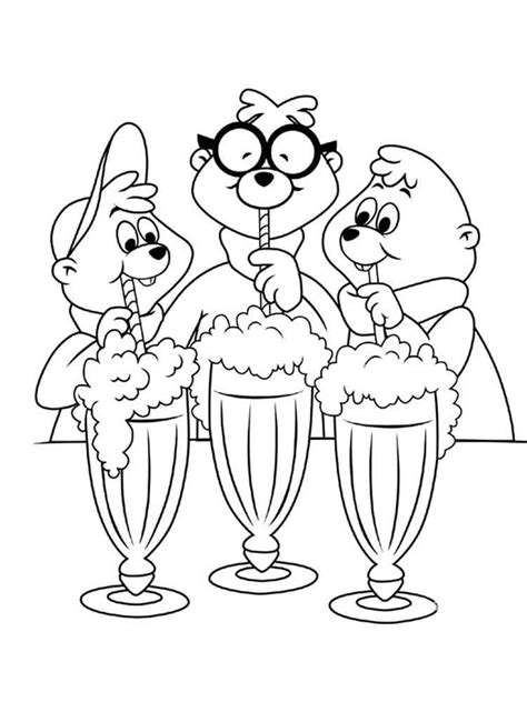Ausmalbilder Alvin und die Chipmunks - Malvorlagen ...